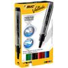 Bic Velleda Whiteboard Marker Liquid Ink Assorted [Pack 4] - 902099