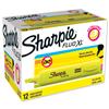 Sharpie® Fluo XL Chisel Highlighter Yellow (Pack 12) - 1825634