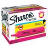 Sharpie® Fluo XL Chisel Highlighter Pink (Pack 12) - 1825635