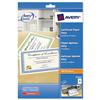 Avery Certificate Paper 50percent Cotton A4 Blue [Pack 10] - C2425