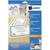 Avery Certificate Paper 50percent Cotton A4 Green [Pack 10] - C2426