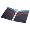 Snopake Fusion Rainbow Files Twin Polypropylene [Pack 5] - 15635