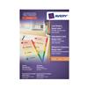 Avery ReadyIndex Dividers L7451-5 A4 5-Part Plain Tabs - 01970501