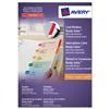 Avery ReadyIndex Dividers L7411-10 A4 Plus 1-10 Numeric - 05065501