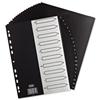 Elba Polypropylene Index Europunched A4 A-Z [Pack 10] - 400004813