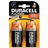 Duracell Plus Power Battery Alkaline 1.5V D [Pack 2] - 81275443