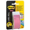 Post-it® Super Sticky Removable Label Roll 10m Yellow - 2650PEU
