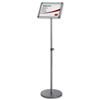 Nobo Clip Frame A3 Information Display Stand Silver - 1902384