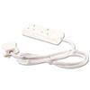 Extension Lead 2-Way Socket 4m Cable