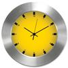 GLO Aluminium Wall Clock Lemon Face 310mm Diameter - GLO Clock Lemon