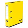 GLO Lever Arch File 70mm Spine A4 Lemon [Pack 3] [Pack 3] - 103172