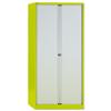 GLO by Bisley Tambour Cupboard Steel Side-opening - AST78W Lime