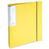 GLO Ring Binders 2 O-Ring Size 25mm A4 Lemon [Pack 3] - 2058-LEMON