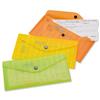 GLO Popper Wallets Polypropylene DL Assorted [Pack 3] - 464-ASSORTED