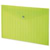 GLO Popper Wallets Polypropylene A4 Green [Pack [Pack 3] - 450-GREEN