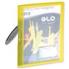 GLO Report File Clip Close A4 Lemon [Pack 12] [Pack 12] - 596-LEMON