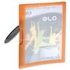 GLO Report File Clip Close A4 Orange [Pack 12] [Pack 12] - 596-ORANGE