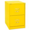 GLO by Bisley BS2C Filing Cabinet 2-Drawer H711mm Lemon - BS2C Yellow