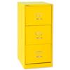 GLO by Bisley BS3C Filing Cabinet 3-Drawer H1016mm Lemon - BS3C Yellow