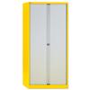GLO by Bisley Tambour Cupboard Steel Side-opening - AST78W Yellow