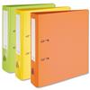 GLO Lever Arch File Polypropylene A4 [Pack 10] - 392-ASSORTED