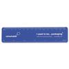 Remarkable Recycled Flexi Ruler 15cm Blue [Pack 5] - 7201-4103-502
