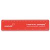 Remarkable Recycled Flexi Ruler 15cm Red [Pack 5] - 7201-4103-510