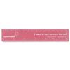Remarkable Biodegradable Ruler 15cm Pink [Pack 5] - 7211-4100-008