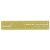 Remarkable Biodegradable Ruler 15cm Yellow [Pack 5] - 7211-4100-012