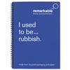 Remarkable Recycled Packaging Notepad [Pack 5] - 7101-0010-002