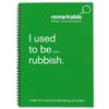 Remarkable Recycled Packaging Notepad [Pack 5] - 7101-0010-003