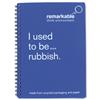 Remarkable Recycled Packaging Notepad [Pack 5] - 7101-0020-002
