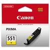 Canon CLI-551Y Inkjet Cartridge Page Life 330pp Yellow - 6511B001