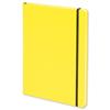 GLO Executive Soft Feel Notebook Ruled 160pp 80gsm A4 Lemon