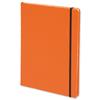 GLO Executive Soft Feel Notebook Ruled 160pp 80gsm A4 Orange