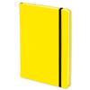 GLO Executive Soft Feel Notebook Ruled 160pp 80gsm A5 Lemon