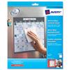Avery Write and Wipe Calendar Sheets 1 Per Sheet 254x254mm - 24907