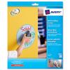 Avery Write and Wipe Shapes 1 Per Sheet 254x254mm Blue - 24911