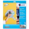 Avery Write and Wipe Shapes 1 Per Sheet 254x254mm Blue Clouds - 24913