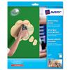Avery Write and Wipe Shapes 1 Per Sheet 254x254mm Yellow - 24914