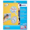 Avery Write and Wipe Shapes 1 Per Sheet 254x254mm Assorted - 24915