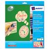Avery Write and Wipe Shapes 1 Per Sheet 254x254mm Assorted - 24916