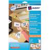 Avery Print Your Own Flashcards With Ring 4 Per Sheet - E3814