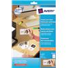 Avery Print Your Own Flashcards With Notch and Band 4 Per - E3816
