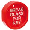 Plastic Front Keybox & Hammer Red - IVGSKBP