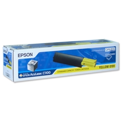 Epson S050191 Laser Toner Cartridge Page Life 1500pp Yellow Ref C13S050191