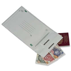 PostSafe Security Envelopes Tamper-evident Numbered Double-peel and Seal Opaque C5+ Ref P36S [Pack 20]