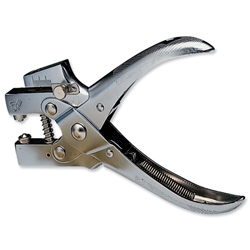 Rexel 950 Eyeletter Punch Solid Steel for 4.7mm Holes Chrome Ref 20220049