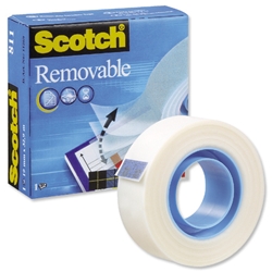 Scotch Removable Magic Tape 19mm x 33m REF 8111933