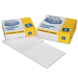 Avery Computer Labels One Wide on Web 102x49mm Ref 6431/1 [10000 Labels]